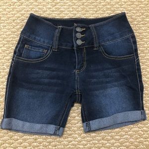 Paris Blues Denim Shorts